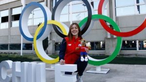 Martina Röper: la esperanza chilena de la natación que se estrenó en sus primeros Panamericanos