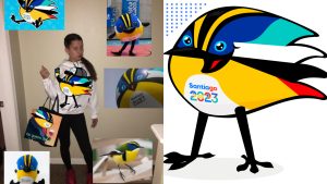 Las redes sociales lo aman: el fenómeno de Fiu, la mascota de Santiago 2023