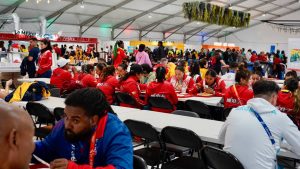 Salmón a la plancha se luce como una de las preparaciones más solicitadas en la Villa Panamericana