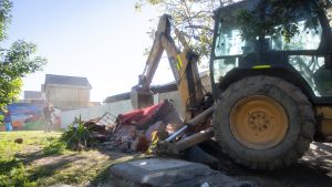 Rancagua: se realizó la primera demolición de un narco mausoleo en regiones