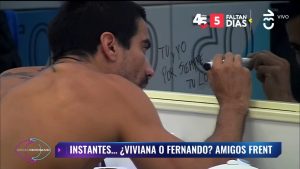 Mensajes con plumón: las explicaciones de Gran Hermano luego que Sebastián rompiera las reglas