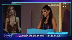 VIDEO - Inesperada decisión: a quién salvó Scarlette de la placa de Gran Hermano