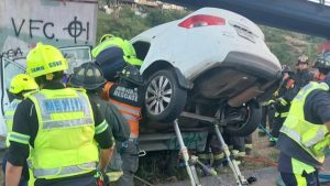 Accidente de tránsito en Viña del Mar deja dos fallecidos y tres heridos de gravedad