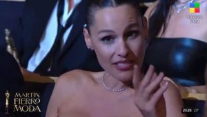 VIDEO - La molestia de Pampita en plena transmisión televisiva que se viralizó