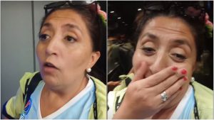 VIDEO - La travesía de Pincoya en los pasillos del hotel donde se hospeda