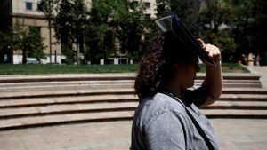 Ola de calor dejó temperaturas sobre los 40°C en la Región Metropolitana