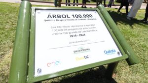 Proyecto de arborización urbana más grande de Latinoamérica plantó su árbol número 100 mil