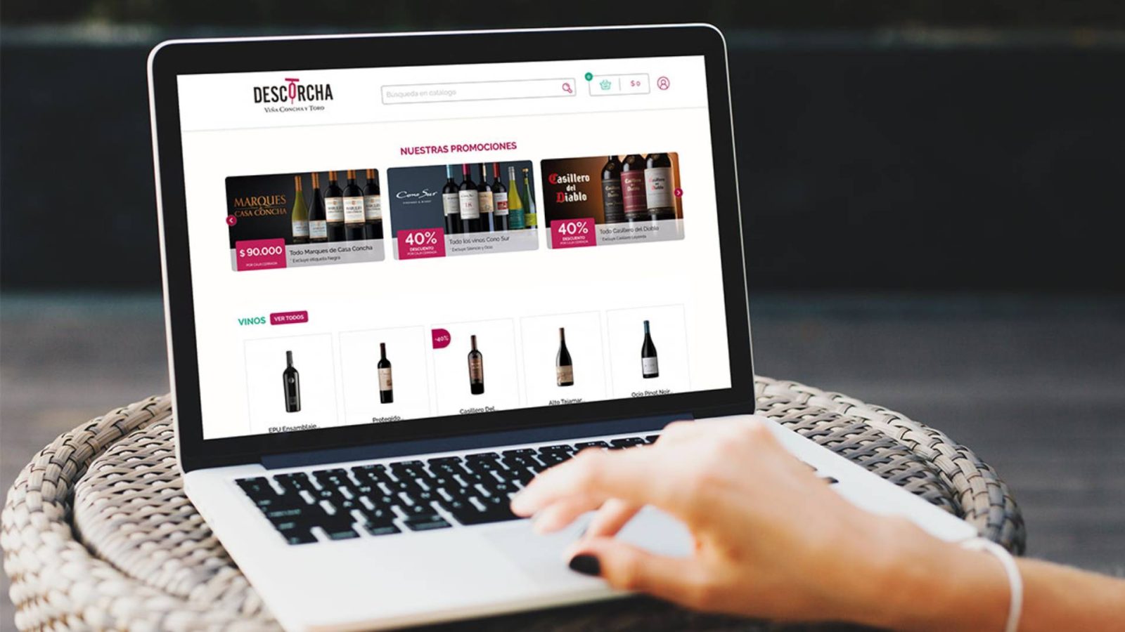 descorcha e-commerce