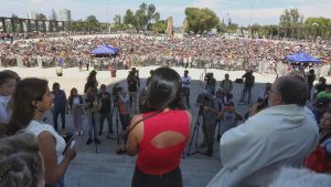 Sin baños químicos: Delegación RM cuestiona falta de permisos por visita de 
