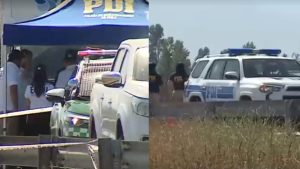 Encuentran dos cuerpos amarrados y baleados a un costado de autopista Acceso Sur en Puente Alto