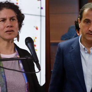 ministra Maisa Rojas y Pablo Zalaquett