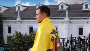 ¡Ecuador ya llegó! Botón de pánico en La Moneda