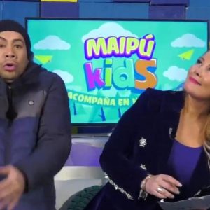 funcionario bailarín de matinal de Cathy Barriga