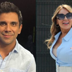 Queraltó y Cathy Barriga