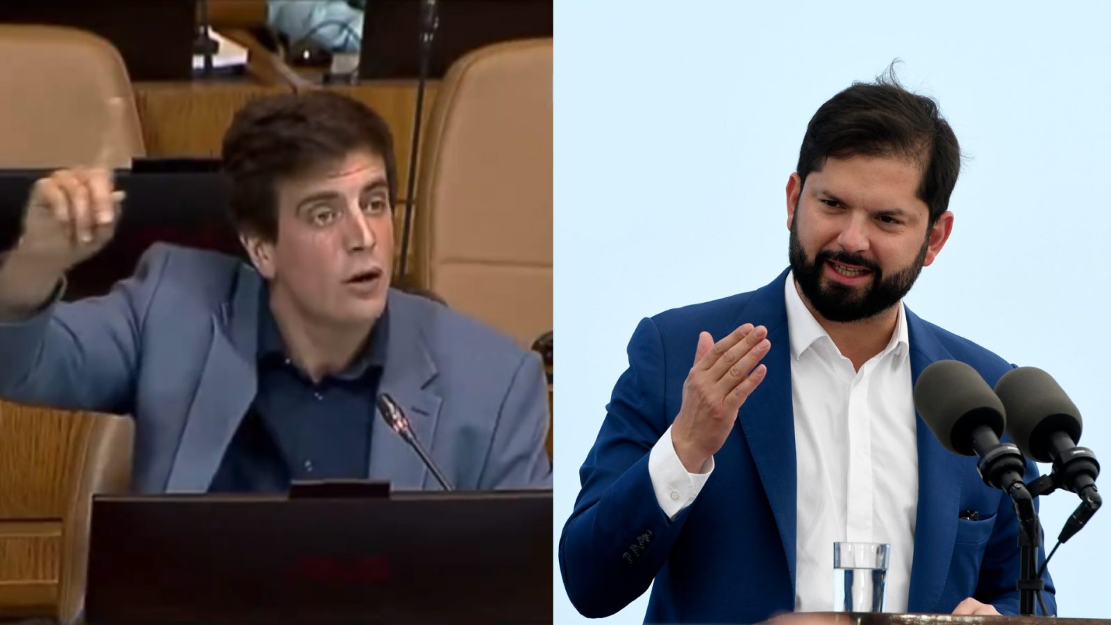 Diego Schalper Gabriel Boric