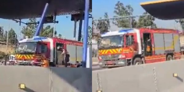 cobran peaje a Bomberos que combaten incendios