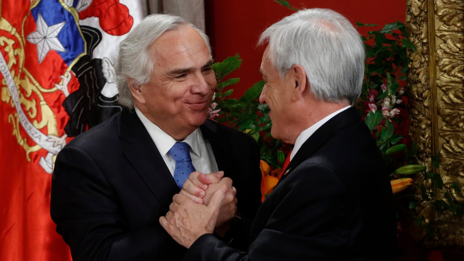 Sebastián Piñera y Andrés Chadwick