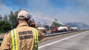Las Tablas: así es el lugar exacto donde partió el mega incendio en Viña del Mar