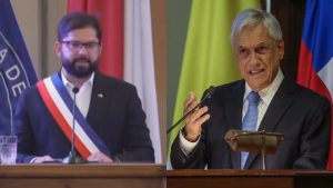 Presidente Boric en funeral de Sebastián Piñera: 