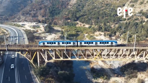 VIDEO - Tren Limache - Valparaíso se repone por completo tras los incendios