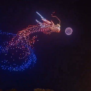 dragón de madera en el nuevo año chino