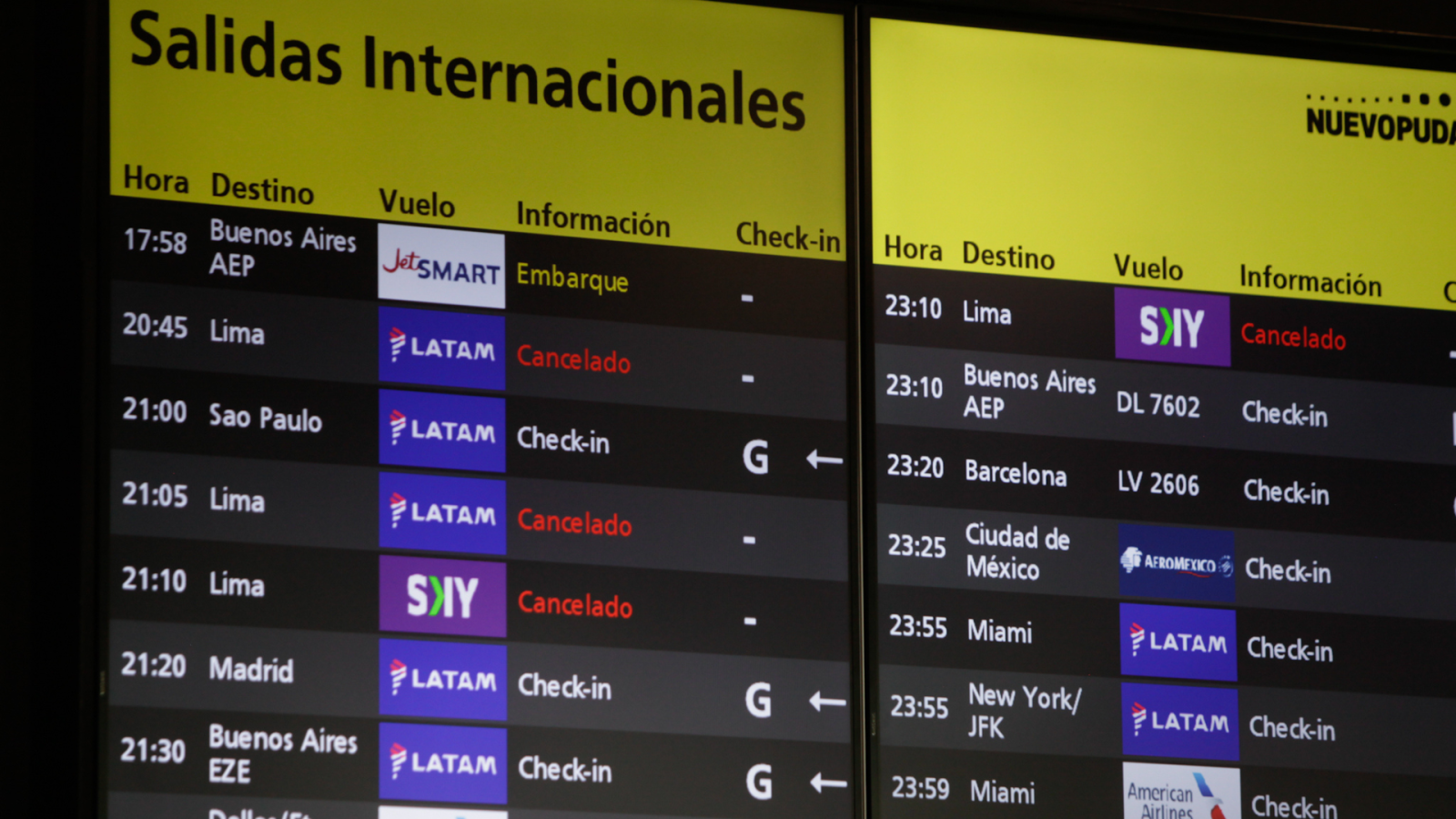 Reclamos al SERNAC por vuelos
