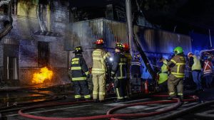 Gran incendio se registró en Santiago centro: Bomberos dio a conocer la causa