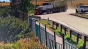 VIDEO - Así fue el grave accidente que sufrió una mujer en Puerto Natales