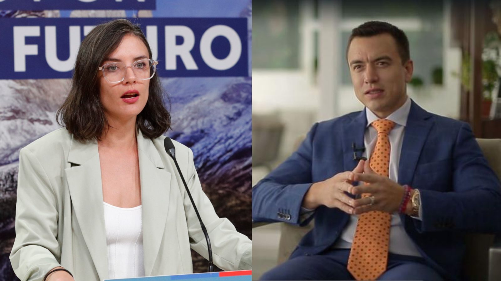 Camila Vallejo responde a Daniel Noboa