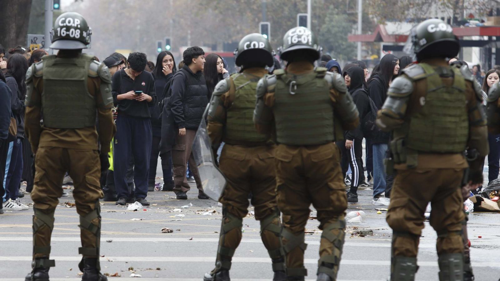 Carabineros Uso de la Fuerza