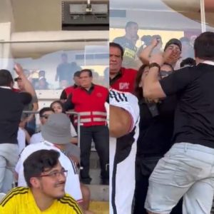 Agresión niño Superclásico