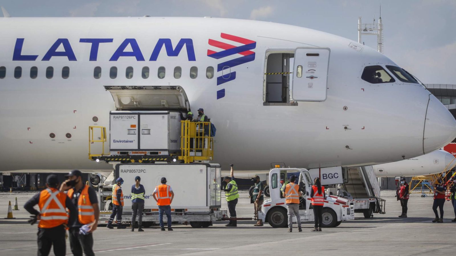 LATAM avión Nueva Zelanda