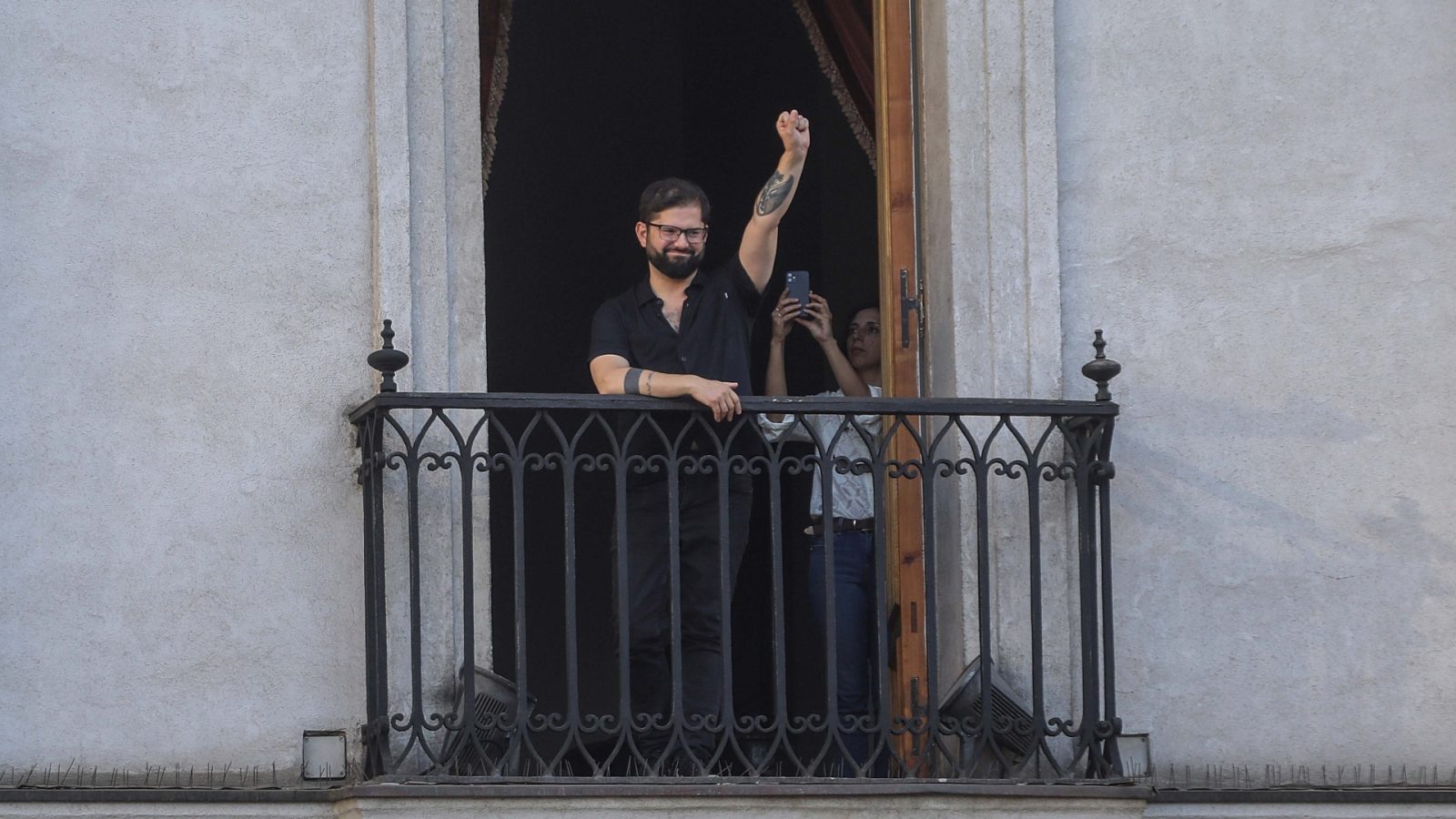 Presidente Boric agradece manifestación