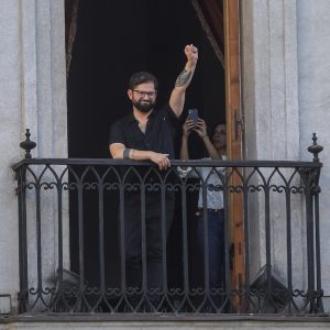 Presidente Boric agradece manifestación