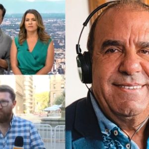 tenso cruce entre Monserrat Álvarez y Checho Hirane