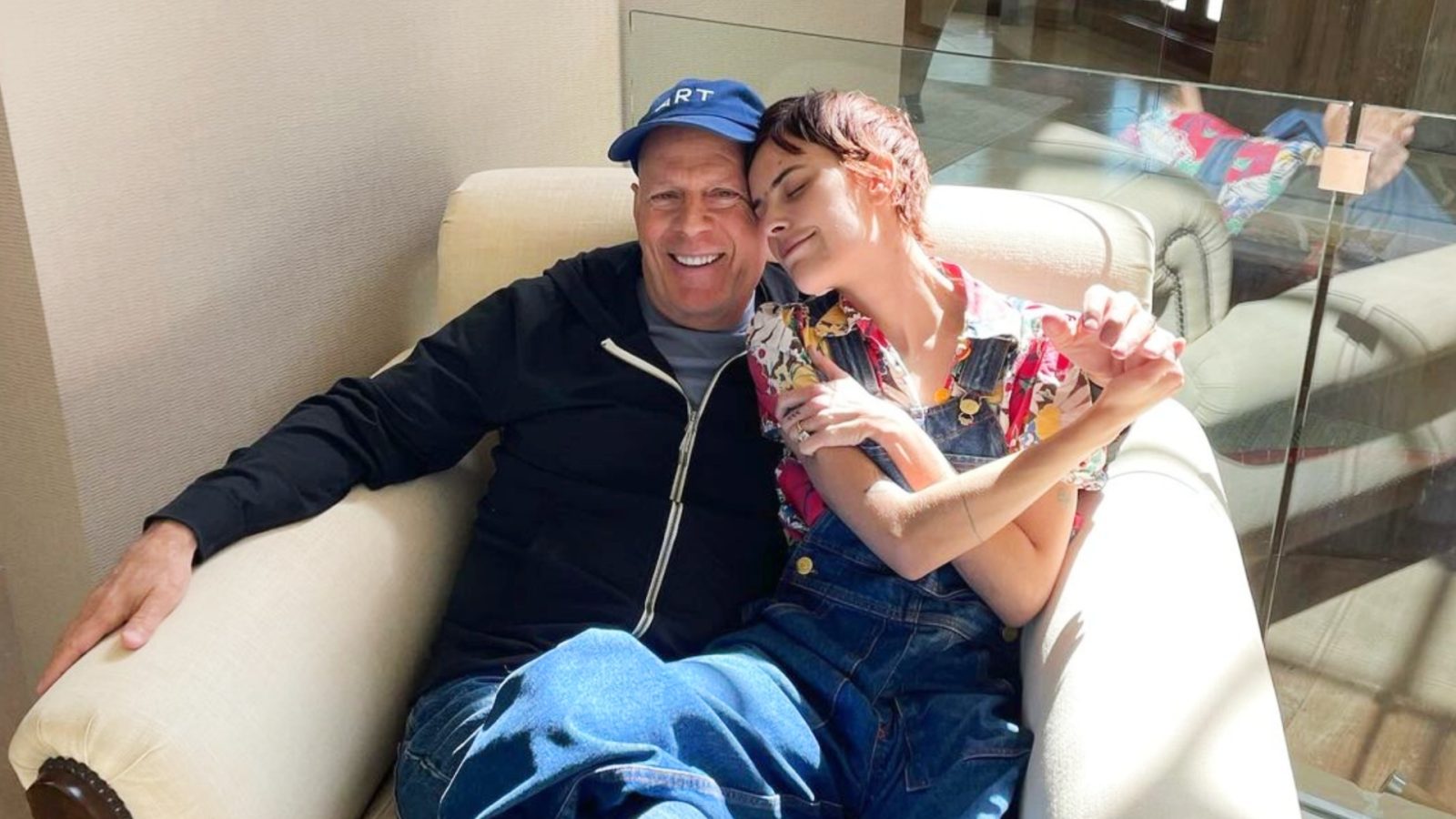 Tallulah y Bruce Willis