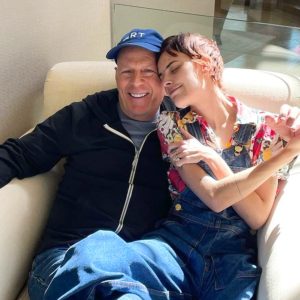Tallulah y Bruce Willis