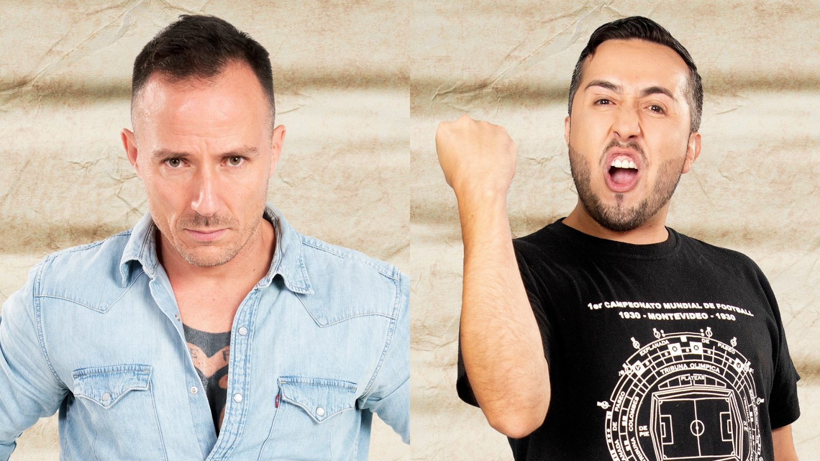Gonzalo Egas y José Ángel González
