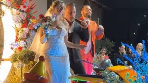 Nicolás Copano y Lady Ganga se casan en los Juegos Diana: 