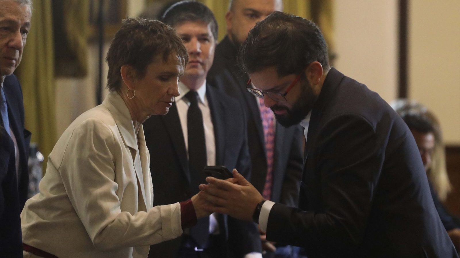 Carolina Tohá y Gabriel Boric