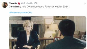 Las reacciones en redes que dejaron las declaraciones de Carla Jara en Podemos Hablar
