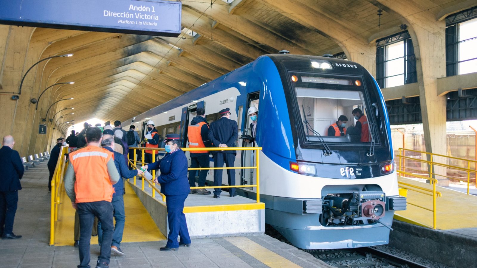 Tren santiago temuco