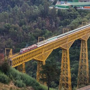 Tren a Temuco