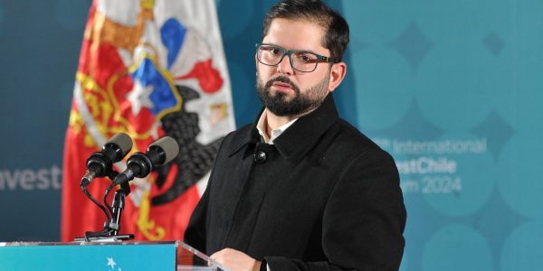 Presidente Boric en su cuenta pública.