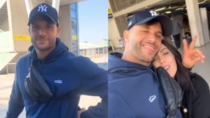 VIDEOS - Esto no le gusta a Mateucci: Daniela Aránguiz fue a buscar a Fabio al aeropuerto