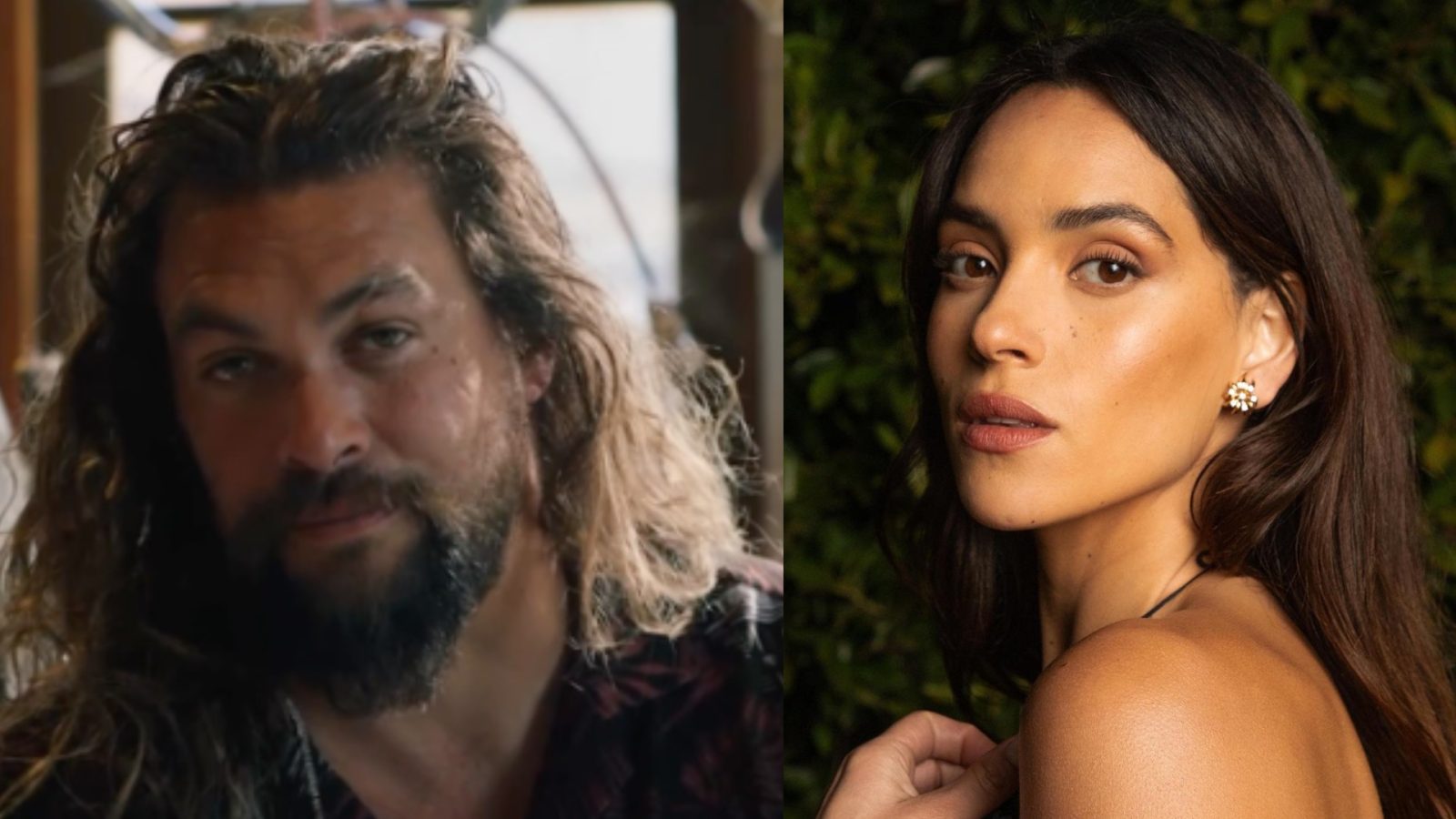 Jason Momoa y Adria Arjona
