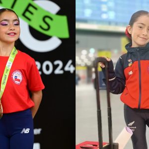 Agustina Méndez patinaje artístico