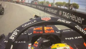 VIDEO - Así fue el choque de Checo Pérez en el Gran Premio de Mónaco