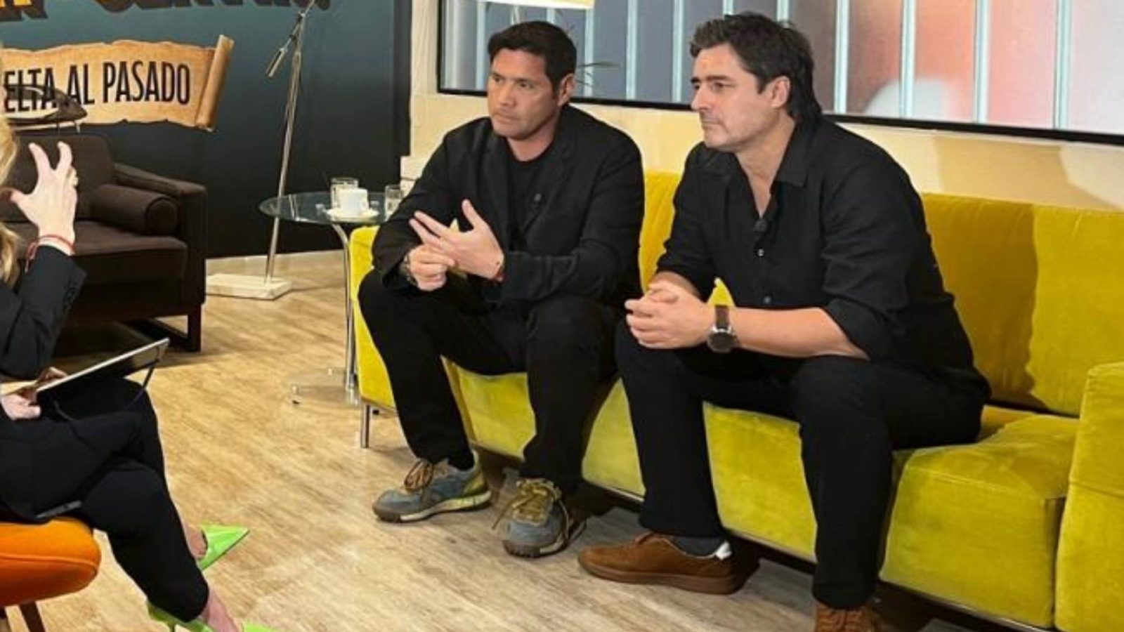 Pancho Saavedra y Jorge Zabaleta