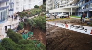 Se mantiene alerta en Euromarina II por socavón: se espera el doble de lluvias para esta semana